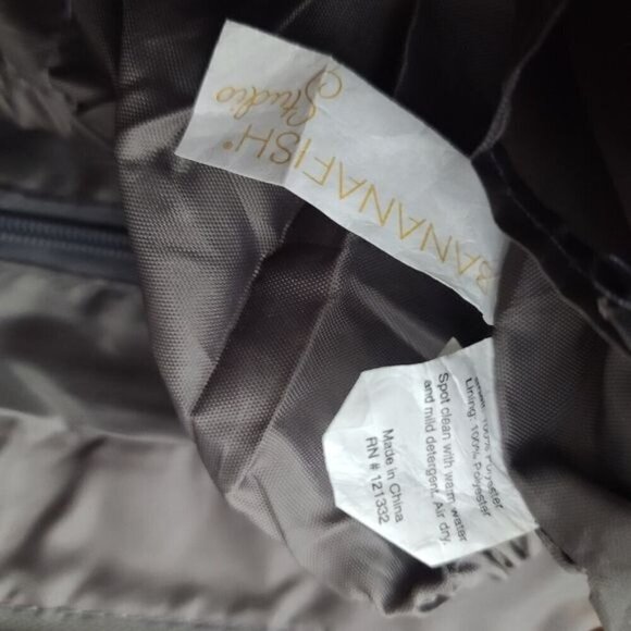 Bananafish Studio Sienna Arrow Tote Diaper Bag Grey - Picture 11 of 14